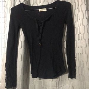 Holister long sleeve slim fit shirt